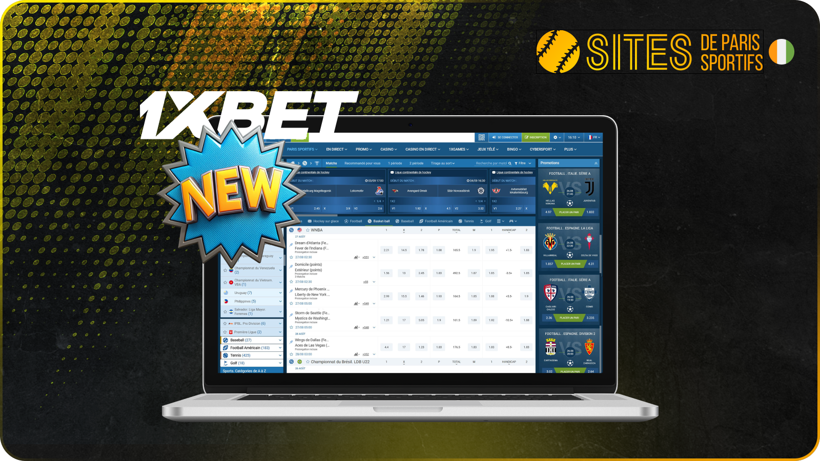 1xBet est une plateforme de paris fiable en Côte d'Ivoire