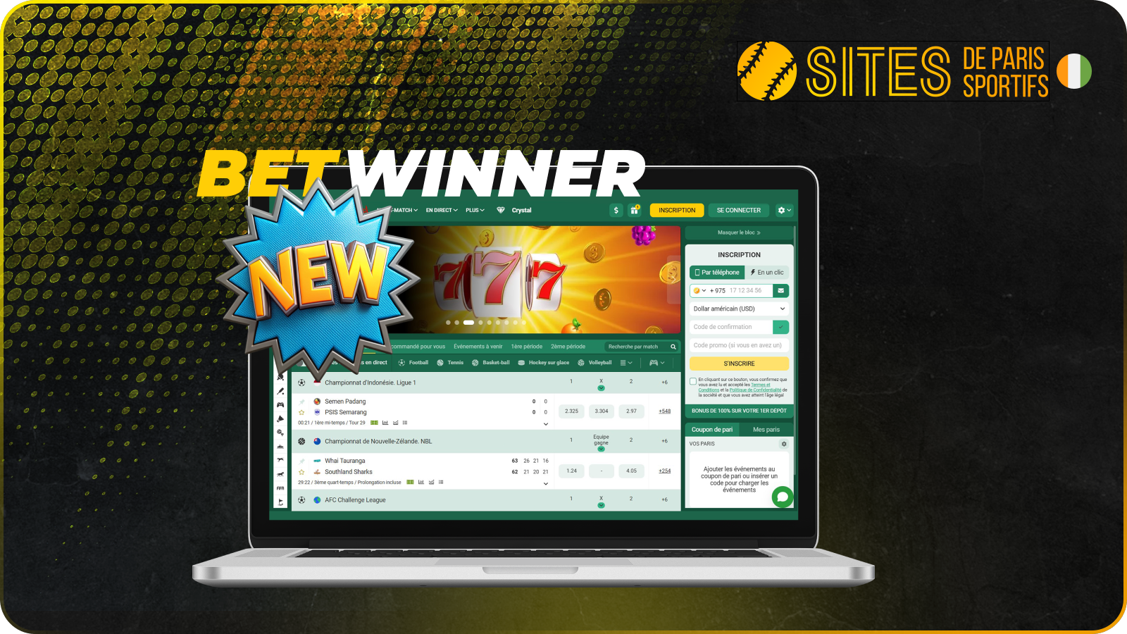 BetWinner est un site de paris majeur dans la région avec plus de 1 200 matchs par jour