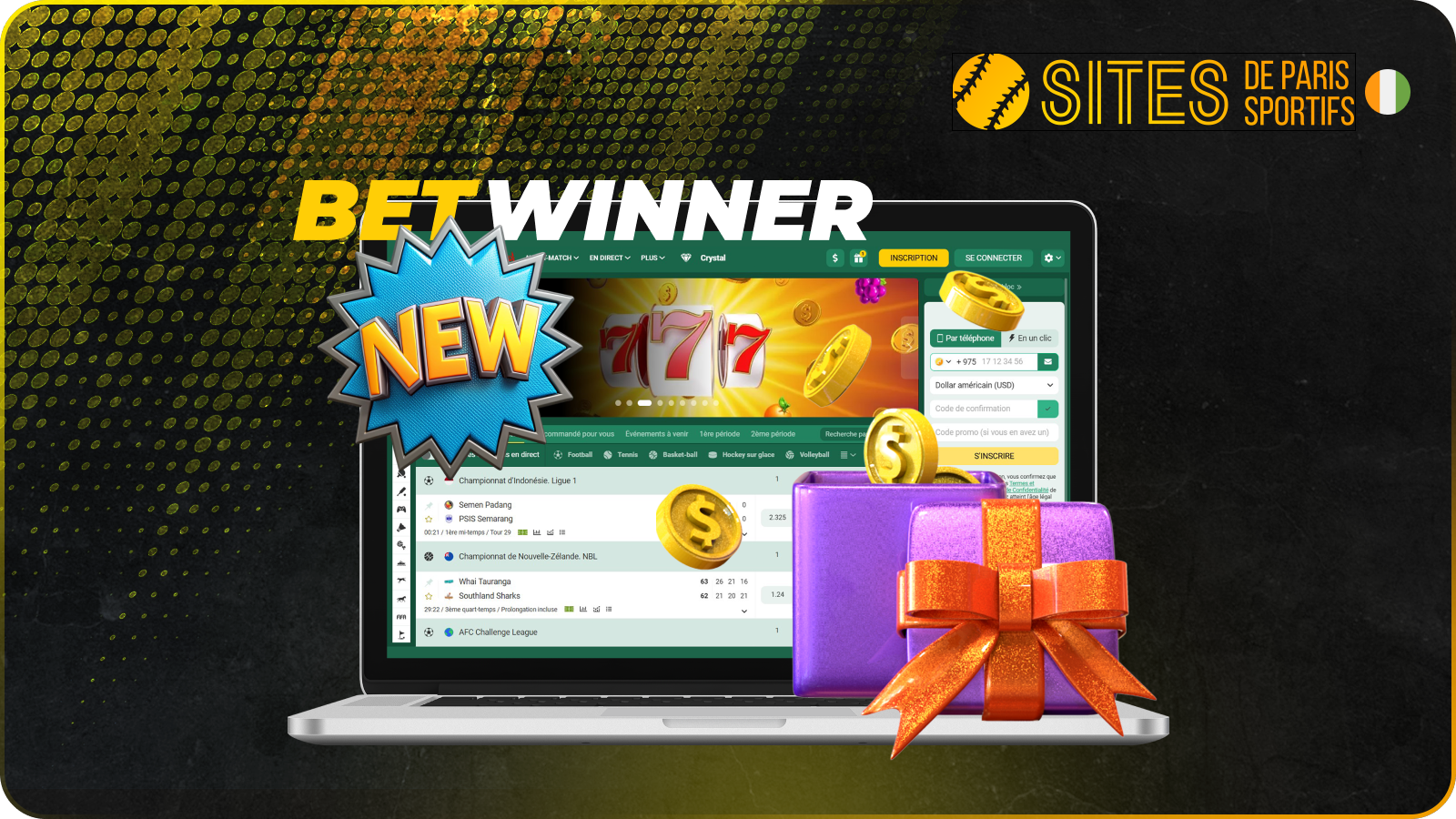 BetWinner est un site de paris sportifs de qualité avec des bonus attractifs en Côte d'Ivoire