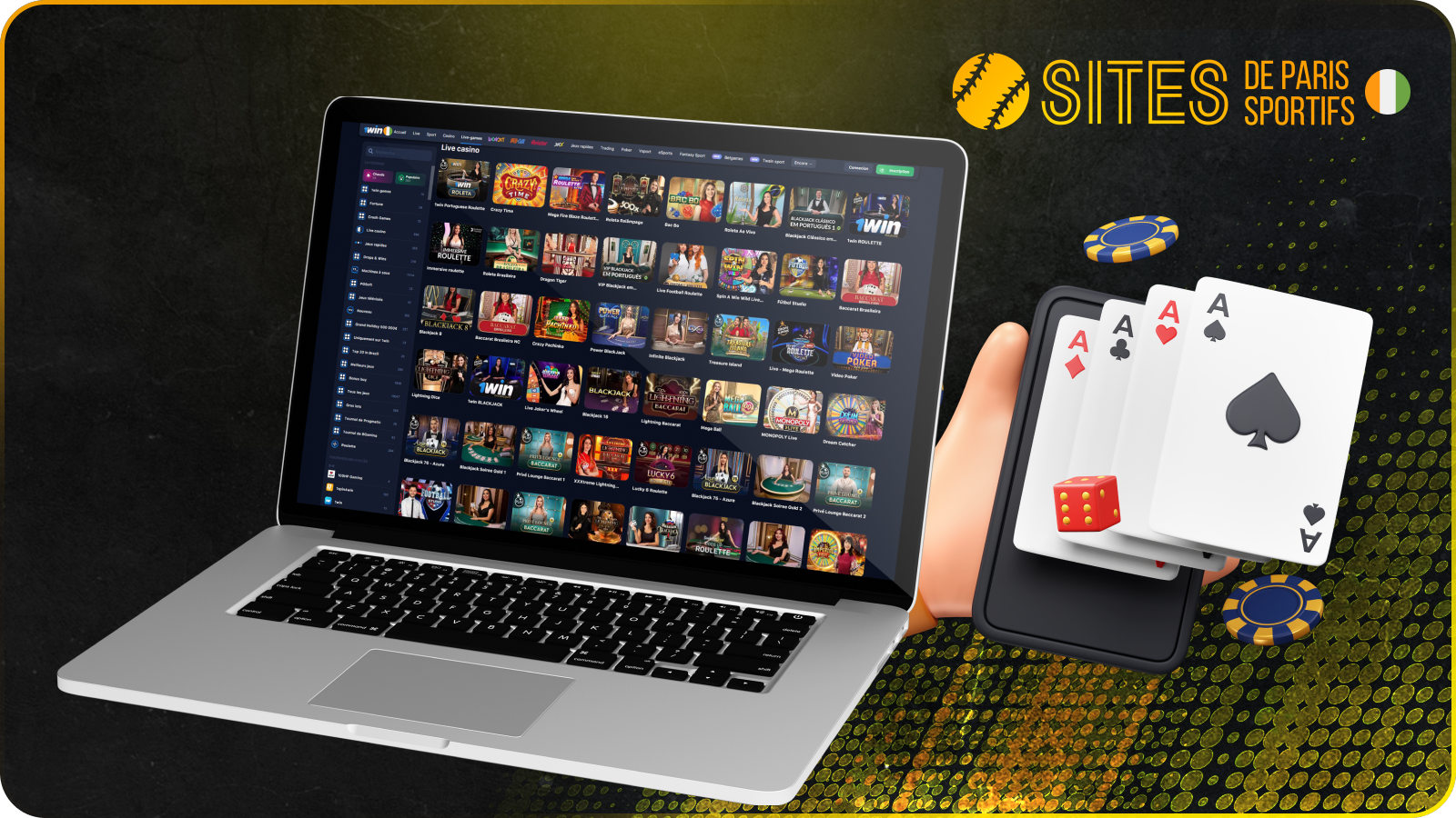Le casino 1win offre plus de 10 000 jeux captivants dans sa collection