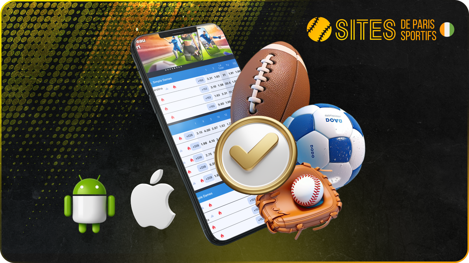 Le site officiel de 1win propose des applications mobiles pour iOS et Android aux utilisateurs ivoiriens