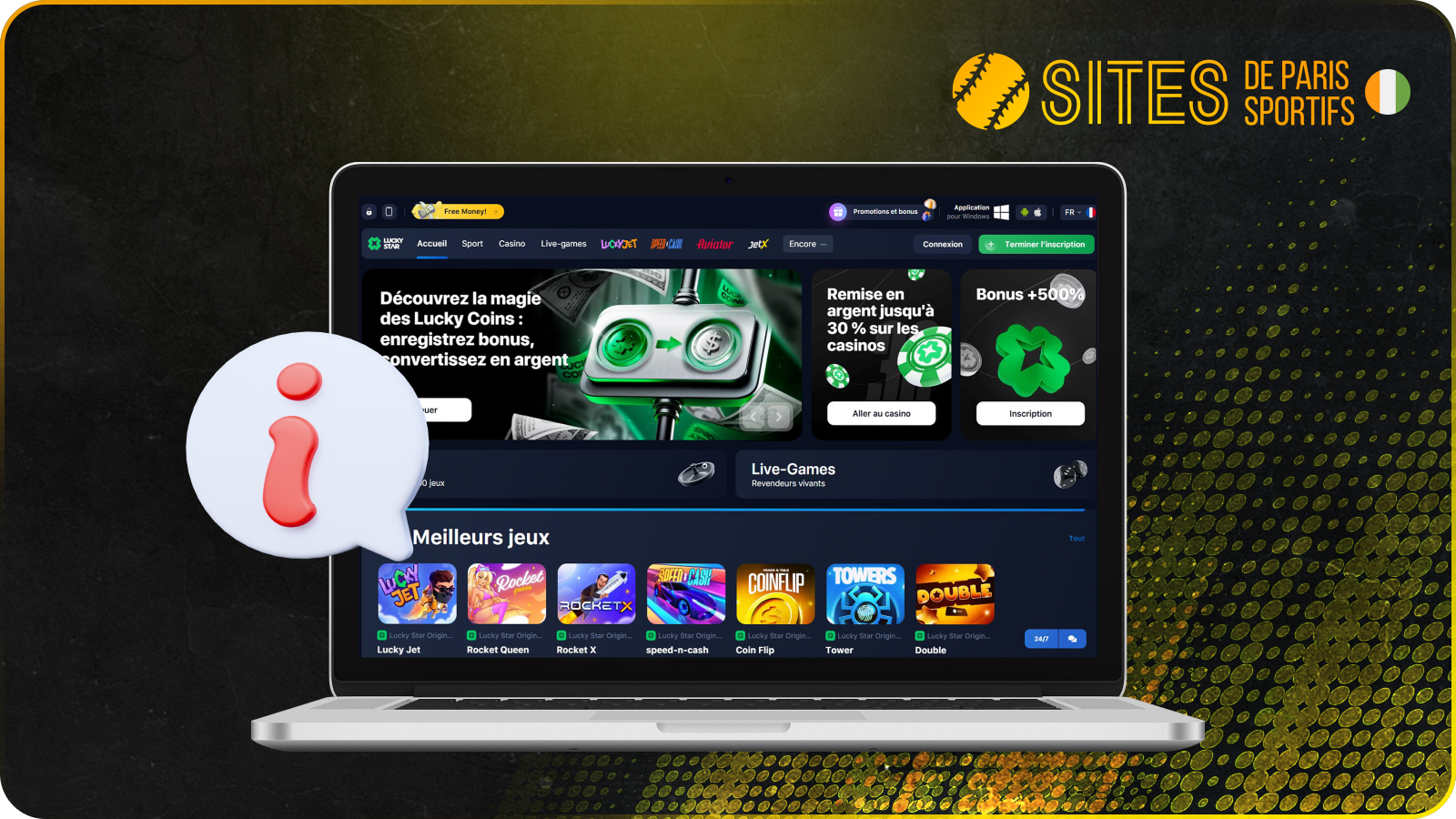 Lucky Star Casino est l’un des meilleurs du coin avec des milliers de jeux