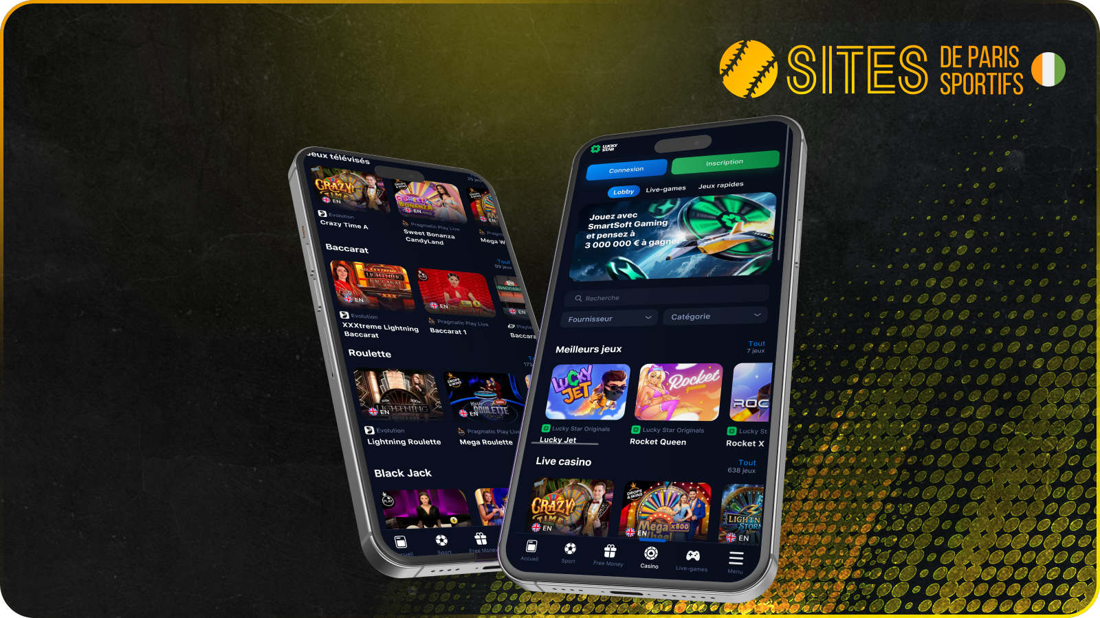 L'application mobile Lucky Star propose plus de 13 000 jeux dans différentes catégories