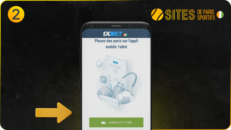 Allez dans le menu apps et choisissez android parmi les options