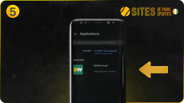 Patientez quelques minutes pour que le fichier d'installation soit téléchargé, puis lancez-le