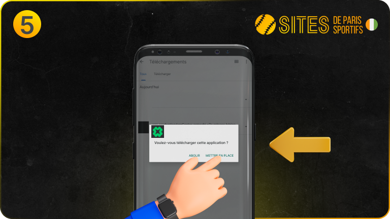 Trouvez le fichier Lucky Star téléchargé et lancez l'installation en cliquant dessus