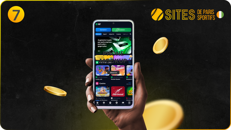 Patientez jusqu’à l’installation complète, puis connectez-vous à Lucky Star