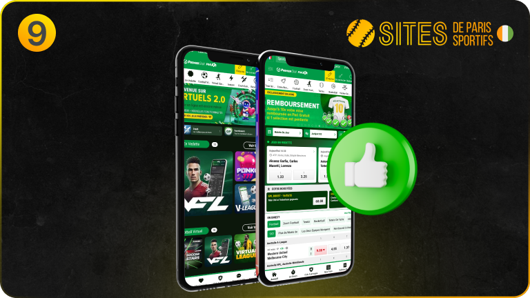 Patientez un instant pendant que l’app PremierBet se prépare
