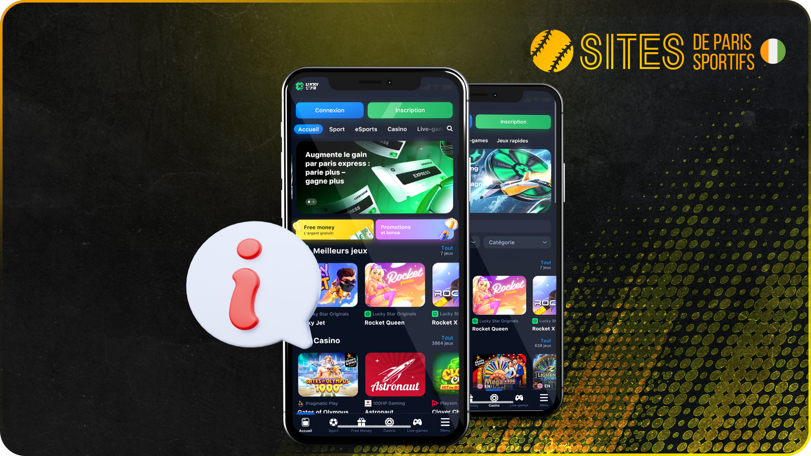 L'application Lucky Star offre aux joueurs ivoiriens la possibilité de jouer et de parier sur leurs appareils mobiles